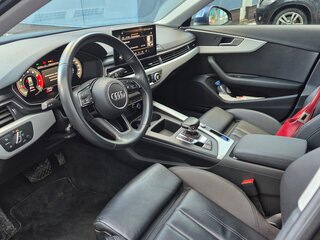 2021 Audi A4 35 TFSI V (B9) Рестайлинг, синий, 3950000 рублей, вид 5