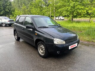 2009 Lada (ВАЗ) Kalina I, чёрный, 150000 рублей, вид 3
