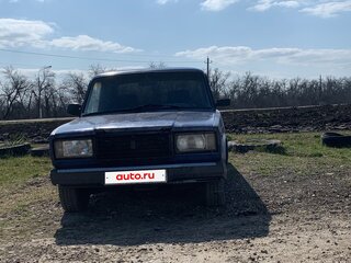 1990 Lada (ВАЗ) 2107, голубой, 80000 рублей, вид 1