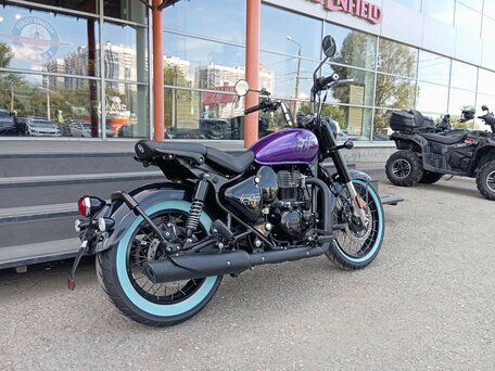 2026 Royal Enfield Goan Classic 350, фиолетовый, 529000 рублей, вид 3