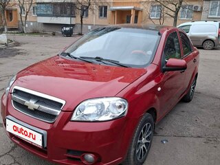 2008 Chevrolet Aveo I, красный, 500000 рублей, вид 1