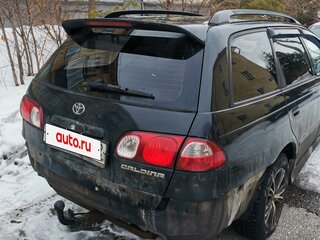 2002 Toyota Caldina II Рестайлинг, чёрный, 450000 рублей, вид 3