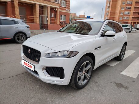2016 Jaguar F-Pace I, белый, 1895000 рублей, вид 3