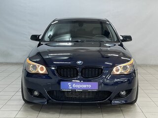 2007 BMW 5 серии 520d V (E60/E61) Рестайлинг, синий, 1020000 рублей, вид 3