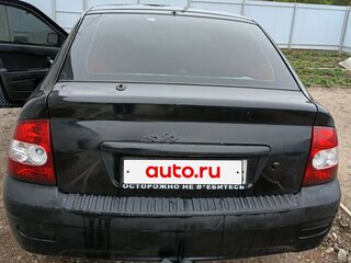 2011 Lada (ВАЗ) Priora I, чёрный, 180000 рублей, вид 3