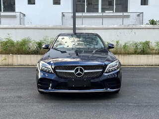 2019 Mercedes-Benz C-Класс 180 IV (W205) Рестайлинг, синий, 2330017 рублей, вид 2