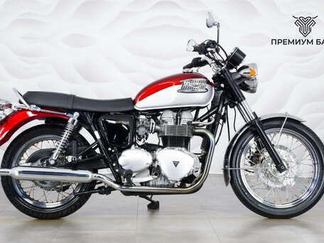 2003 Triumph Bonneville, красный, 589000 рублей, вид 1