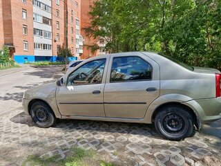 2012 Renault Logan I Рестайлинг, бежевый, 450000 рублей, вид 2