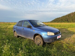 2006 Lada (ВАЗ) Kalina I, синий, 160000 рублей, вид 3