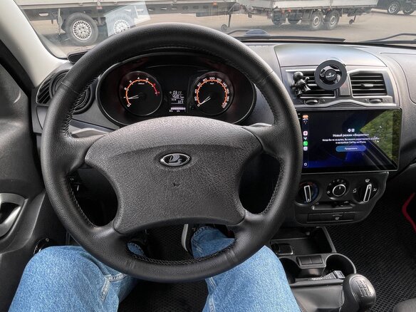2023 Lada (ВАЗ) Granta Euro-2 I Рестайлинг, чёрный, 610000 рублей - вид 10