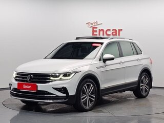 2022 Volkswagen Tiguan II Рестайлинг, белый, 3590000 рублей, вид 1