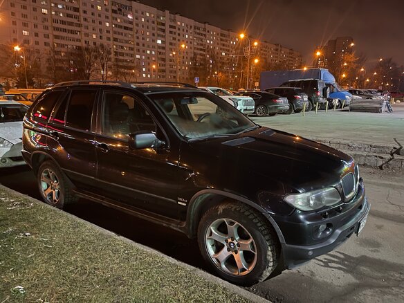 2004 BMW X5 3.0d I (E53) Рестайлинг, чёрный - вид 18