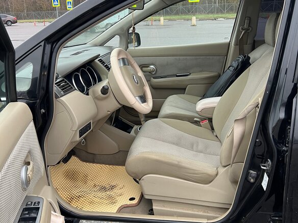 2008 Nissan Tiida I, чёрный, 420000 рублей - вид 7