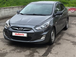 2013 Hyundai Solaris I, серый, 799000 рублей, вид 1