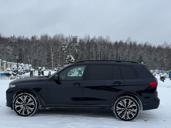 2021 BMW X7 M50i I (G07), синий, 7900000 рублей - вид 5