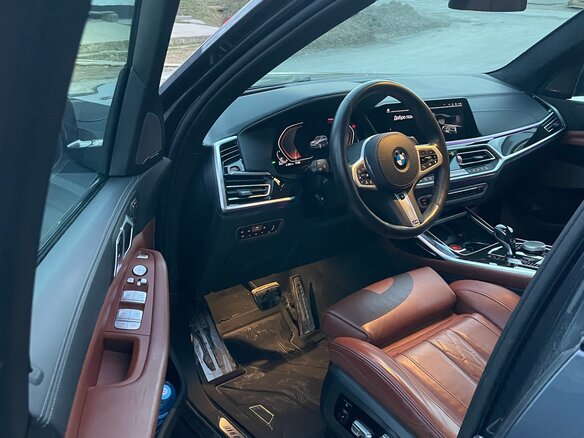 2019 BMW X7 30d I (G07), серый, 6100000 рублей - вид 12