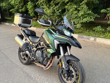 2025 Benelli TRK 702, зелёный, 550000 рублей, вид 1