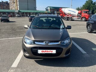 2013 Lada (ВАЗ) Kalina II, коричневый, 530000 рублей, вид 3