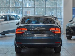 2014 Skoda Superb DSG II Рестайлинг, синий, 1049000 рублей, вид 5
