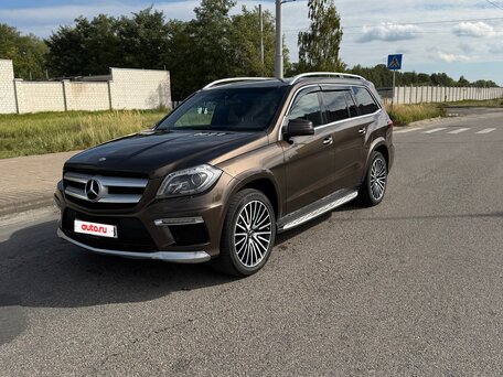 2012 Mercedes-Benz GL-Класс 500 II (X166), коричневый, 2200000 рублей, вид 1