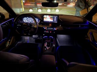 2020 Audi A5 Sportback 45 TFSI II (F5) Рестайлинг, синий, 3390000 рублей, вид 4