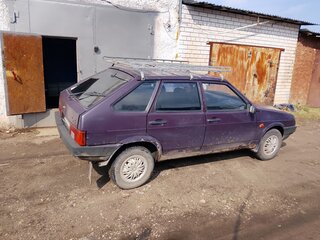 1998 Lada (ВАЗ) 2109, фиолетовый, 65000 рублей, вид 4