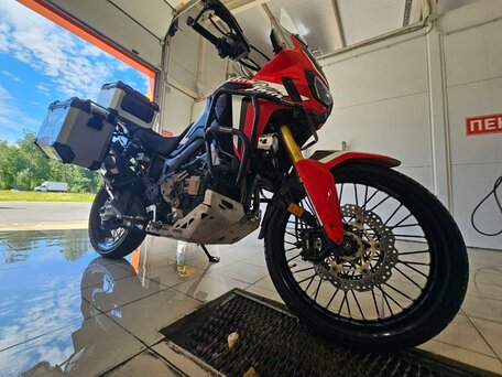 2016 Honda CRF 1000L Africa Twin, пурпурный, 1250000 рублей, вид 1