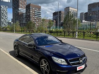 2011 Mercedes-Benz CL-Класс AMG 63 AMG II (C216) Рестайлинг, синий, 3400000 рублей, вид 1