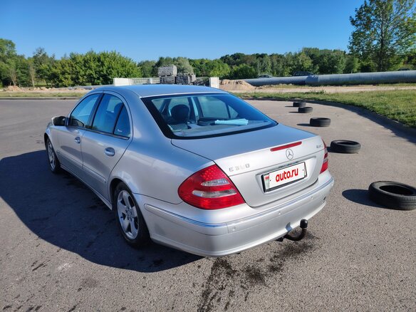 2005 Mercedes-Benz E-Класс 350 III (W211, S211), серебристый, 530000 рублей - вид 5