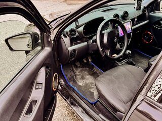 2013 Lada (ВАЗ) Granta I, чёрный, 360000 рублей, вид 5