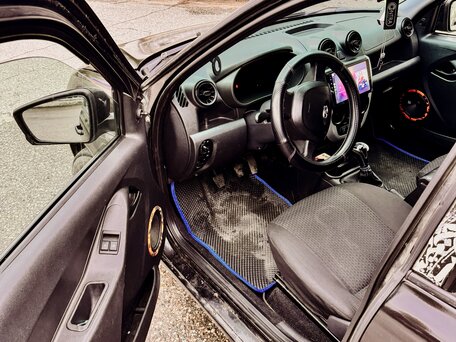 2013 Lada (ВАЗ) Granta I, чёрный, 360000 рублей, вид 5