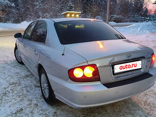 2007 Hyundai Sonata ТагАЗ IV (EF) Рестайлинг, серебристый, 500000 рублей, вид 4