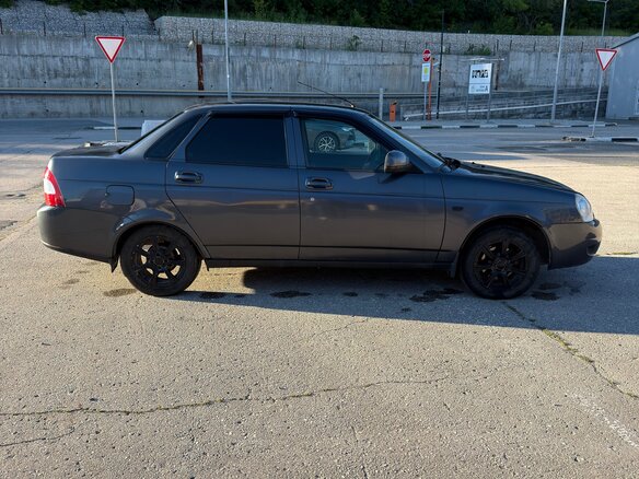 2014 Lada (ВАЗ) Priora I Рестайлинг, серый, 430000 рублей - вид 5