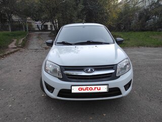 2015 Lada (ВАЗ) Granta I, белый, 380000 рублей, вид 2