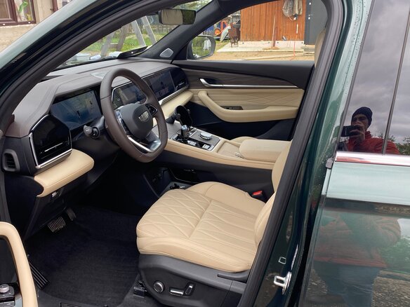 2024 Geely Monjaro (Xingyue L) I Рестайлинг (China Market), зелёный, 2790000 рублей - вид 2