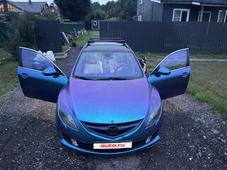 2008 Mazda 6 II (GH), синий, 898456 рублей, вид 5