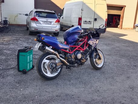 2002 Yamaha TRX850, синий, 280000 рублей, вид 4