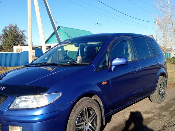 2000 Mazda Premacy I (CP), синий, 430000 рублей