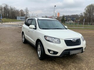 2011 Hyundai Santa Fe II Рестайлинг, белый, 1200000 рублей, вид 3