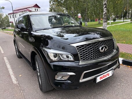 2015 Infiniti QX80 I Рестайлинг, чёрный, 2690000 рублей, вид 5