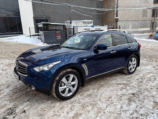 2012 Infiniti FX37 II (S51) Рестайлинг, синий, 2300000 рублей, вид 1