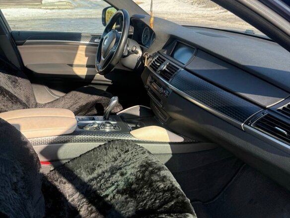 2012 BMW X6 35i I (E71) Рестайлинг, синий, 2400000 рублей - вид 6