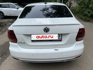 2018 Volkswagen Polo V Рестайлинг, белый, 950000 рублей, вид 5