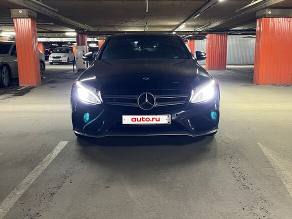 2017 Mercedes-Benz C-Класс 180 9G-TRONIC IV (W205), чёрный, 2200000 рублей - вид 4