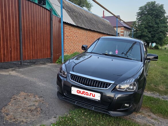 2008 Lada (ВАЗ) Priora I, серый, 415000 рублей - вид 18