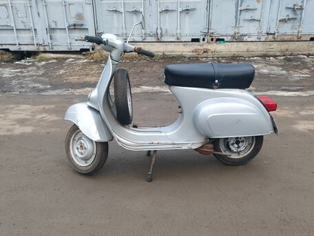 1969 Vespa S 50, серебристый, 249000 рублей, вид 5