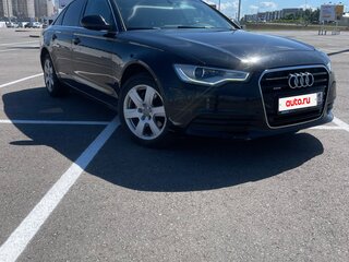 2013 Audi A6 IV (C7), чёрный, 1550000 рублей, вид 2