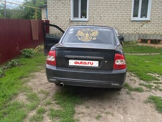 2007 Lada (ВАЗ) Priora I, чёрный, 270000 рублей, вид 5
