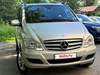 2012 Mercedes-Benz Viano Long L2 I (W639) Рестайлинг, серебристый, 2490000 рублей, вид 1