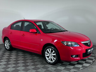 2007 Mazda 3 I (BK) Рестайлинг, красный, 650000 рублей, вид 3